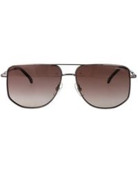 Carrera - Dark Ruthenium Stainless Steel Sunglasses - Lyst