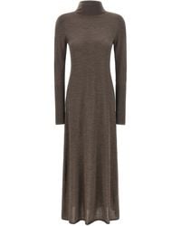 Pinko - Turtleneck Dress - Lyst