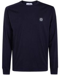 Stone Island - Long Sleeves Classic T-Shirt - Lyst