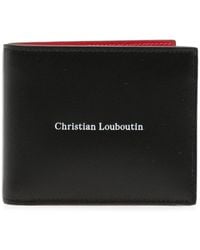 Christian Louboutin - Leather Bifold Wallet - Lyst