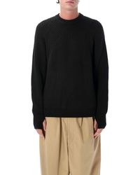 Comme des Garçons - Comme Des Garçons Homme Plus Comme Des Garçons Homme Ribbed Wool Sweater - Lyst