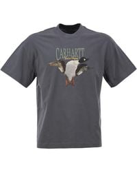 Carhartt - Organic Cotton T-Shirt With Graphic Print - Lyst