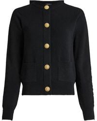 Balmain - Cashmere Cardigan - Lyst