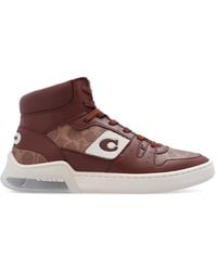 COACH - Citysole Signature High-Top Sneakers - Lyst