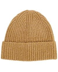 Acne Studios - Korval Wool Blend Beanie - Lyst