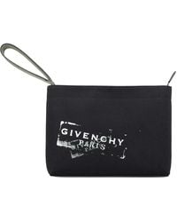 Givenchy - Logo-Print Compact Pouch - Lyst