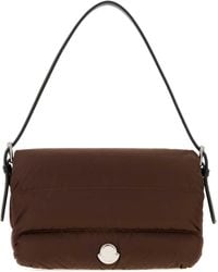 Moncler - Caradoc Nylon Shoulder Handbag With-Tone Hardware, 25 Cm X 15 Cm X 7.5 Cm - Lyst