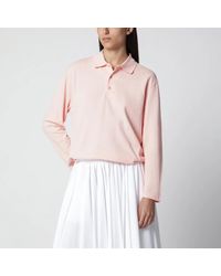 Flore Flore - Diana Organic Cotton Polo Shirt - Lyst