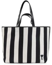 Ami Paris - And De Coeur Cotton Shopping Bag - Lyst