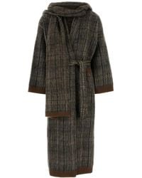 Brunello Cucinelli - Knitted Shawl Neck Cardigan - Lyst