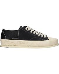 Premiata - Rubber Calf Leather Goat Leather Sneakers - Lyst