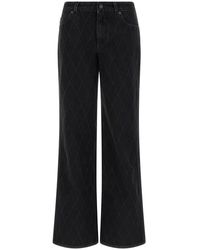 Balmain - Diamond-Shaped Jeans - Lyst