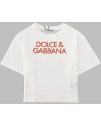 Dolce & Gabbana - Dolce & Gabbana T-Shirt Manica Corta - Lyst
