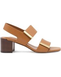 Tod's - Calfskin Sandals - Lyst