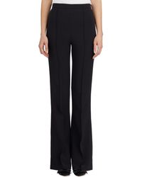 Elisabetta Franchi - Crepe Palazzo Pants - Lyst