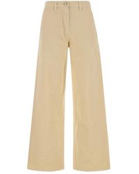 Magda Butrym - Sand Denim Jeans - Lyst