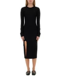 Stella McCartney - Midi Dress With Slit - Lyst