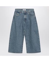 The Attico - Light Cropped Jeans - Lyst