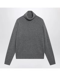 Frankie Shop - Gala Dark Padded Turtleneck Sweater - Lyst