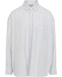 Acne Studios - Whte Lyocell Shirt - Lyst