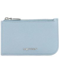 McQueen - Leather Card Holder - Lyst