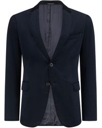 Emporio Armani - Single-Breasted Two-Button Jacket - Lyst