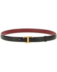 Tod's - Cintura Reversibile T Timeless - Lyst