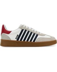 DSquared² - Leather Boxer Sneakers - Lyst
