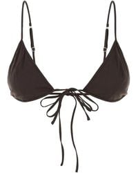 Prada - Stretch Poplin Bra - Lyst