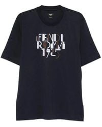 Fendi - Cotton T-Shirt - Lyst