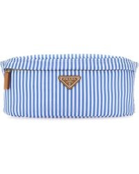 Prada - Printed Re-Nylon Belt Bag - Lyst