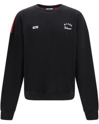 Gcds - Crewneck Sweatshirt With Back Logo - Lyst