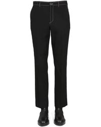 Burberry - Slim Fit Pants - Lyst