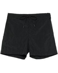 PT01 - Crinkled Effect Drawstring Nylon Shorts - Lyst