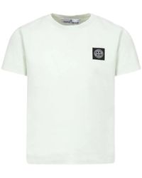 Stone Island - T-Shirt With Logo - Lyst