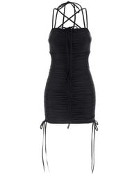 Balenciaga - Stretch Nylon Mini Dress - Lyst