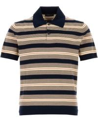 Prada - Shirt Collar Polo - Lyst