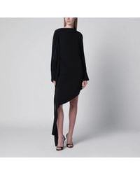 Francesco Murano - Asymmetric Silk-Blend Dress - Lyst