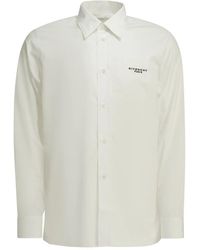 Givenchy - Camicia Casual Con Logo - Lyst