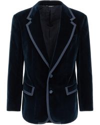 Dolce & Gabbana - Dolce&Gabbana 'Sicilia' Tuxedo Blazer - Lyst