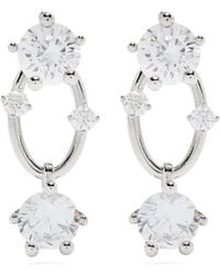 Panconesi - "Spiral Serpent Hoops" Earrings - Lyst