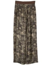 Uma Wang - Pansy Printed Trousers - Lyst
