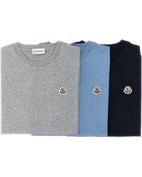 Moncler - Enfant 3-Pack Logo Patch T-Shirt - Lyst