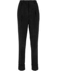 Prada - Wool Blend Pant - Lyst