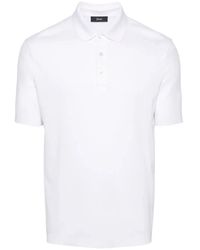 Herno - Knitted Polo Shirt - Lyst