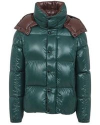 Moncler - Short Down Jacket Parana With Hood - Lyst