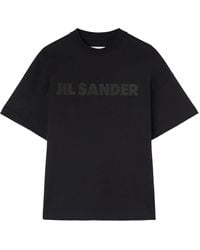 Jil Sander - Logo Cotton T-Shirt - Lyst