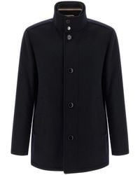 BOSS - 'H-Coxtan-234' Coat - Lyst
