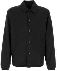 Prada - Wool Blend Jacket - Lyst