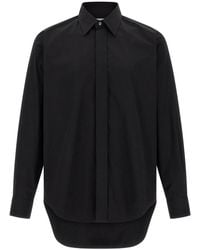 McQueen - Logo Embroidery Shirt - Lyst